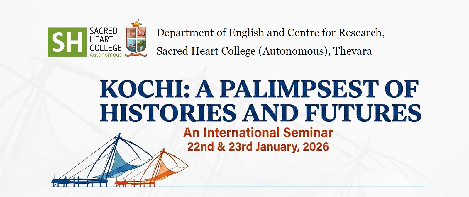 KOCHI - A PALIMPSESTOF HISTORIES AND FUTURES